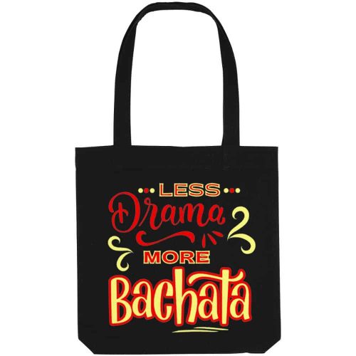 black tote bag bachata dancers gift