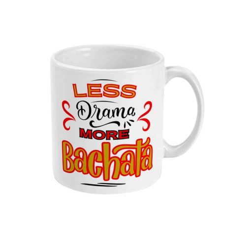 ceramic mug bachata dance design